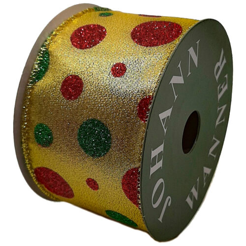 Geschenkband Punkte
