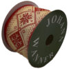 Geschenkband Schneeflocken