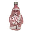 Weihnachtsschmuck Nikolaus rosa