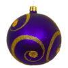 Ornamentkugel Lila