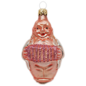 Clown with saxophone