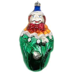 Clown with saxophone