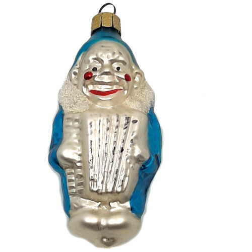 Clown with accordion