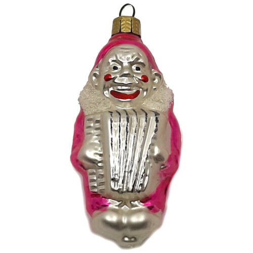 Clown with accordion