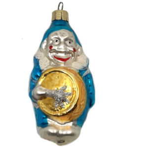 Clown with banjo