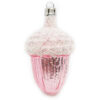 Weihnachtsschmuck Eichel pink