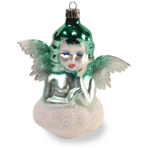 Angel on a cloud