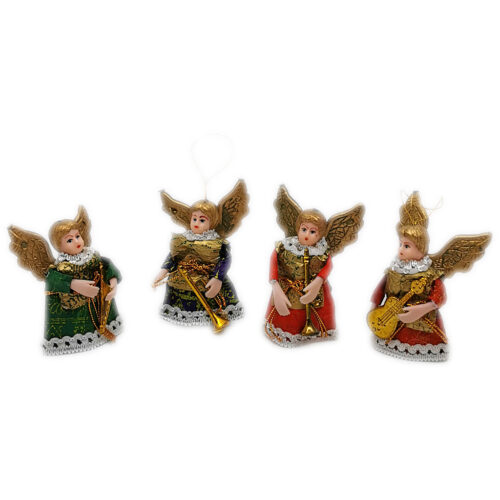 Angel with instruments