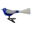 Glasvogel mit Glitzer