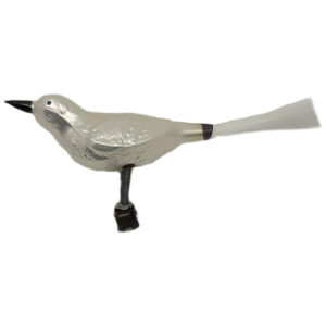 Glasvogel mit Glitzer