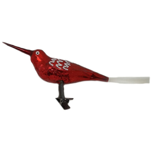 Glasvogel mit langem Schnabel