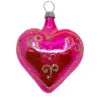 Herz-mit-Verzierung-pink-Glas.jpg Vintage Christmas Ornament Heart with Decoration Pink
