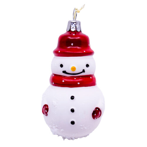 IMG_2367.jpg Christmas Ornament Snowman with Mushroom Hat