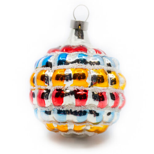 Retro ball with dots