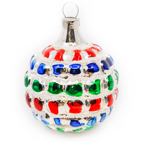 Retro ball with dots