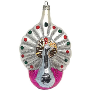 Basel Christmas bauble with edelweiss
