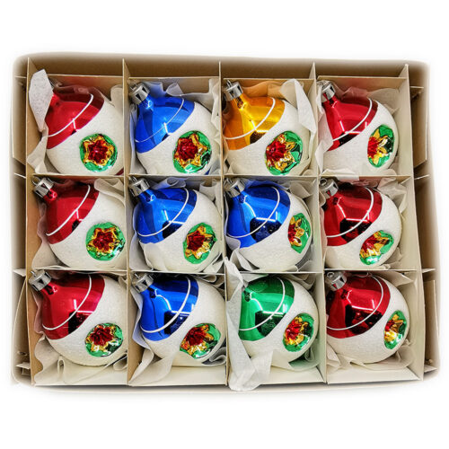 Reflective balls set of 12
