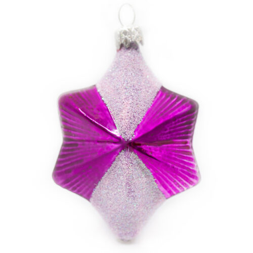 Star with glitter