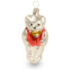 Vintage Weihnachtschmuck Teddy rot