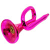 Weihnachtsschmuck Trompete pink