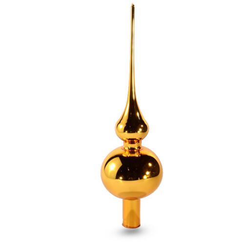 Goldene Weihnachtsbaumspitze Gross