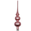 Christmas tree topper with 2 baubles