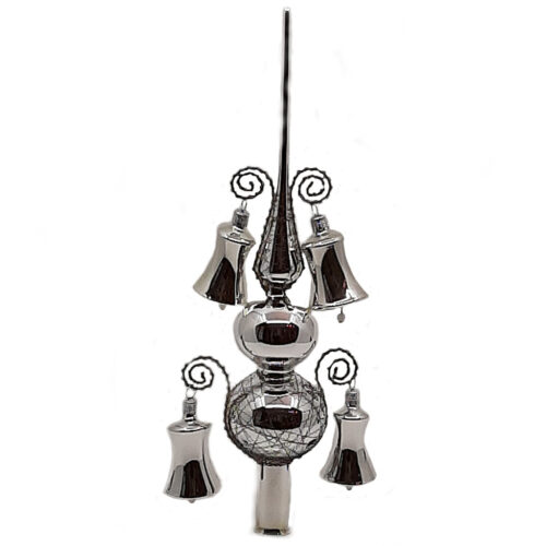 Weihnachtsbaumspitze mit 4 Glocken