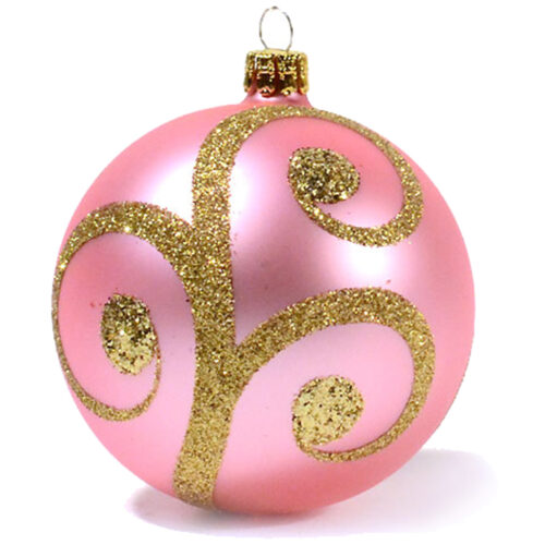 Ornamental ball antique pink