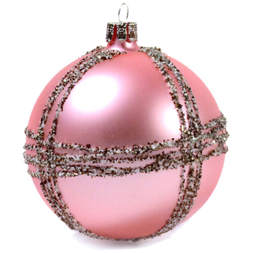 Ornamental ball antique pink