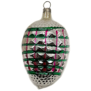 Twisted cone with polka dots