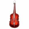 Christmas decorations double bass