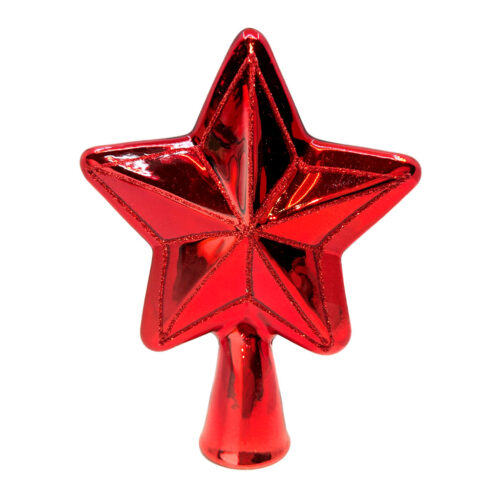 Baumspitze Stern rot