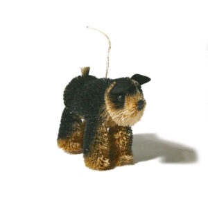 Weihnachtsschmuck glitzernde Eichel