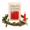 Tree candles mini red