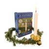 White tree candles