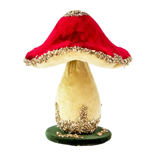 Pilz aus Velour mittel