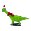 Felt mouse with green jacket (Kopie) (Kopie)