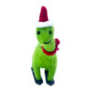 Felt mouse with green jacket (Kopie) (Kopie)
