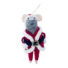 Filzmaus als Weihnachtsmann