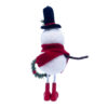 Snowman with Wreath