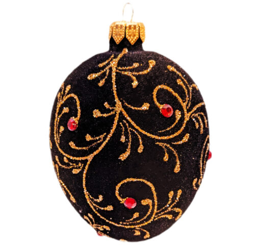 Fabergé Egg Velvet Black