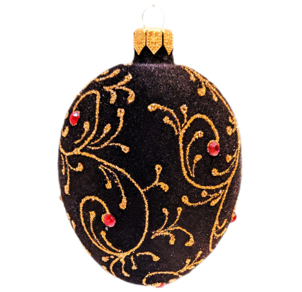 Fabergé Egg Velvet Black