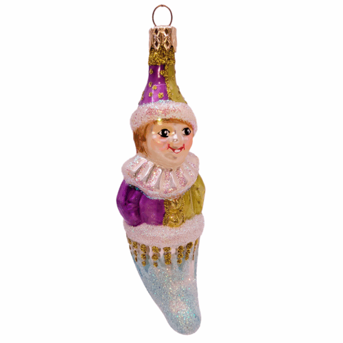 Weihnachtsschmuck Harlekin bunt