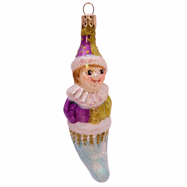 Weihnachtsschmuck Harlekin bunt