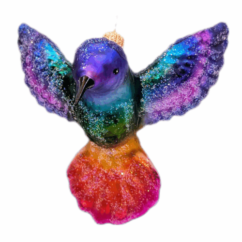 Kolibri bunt 1 Weihnachtsschmuck Kolibri bunt