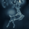 Hanging Decoration Crystal Deer