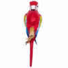 Christmas Ornament Big Parrot Red