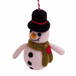 Schneemann mit Zilinder 2