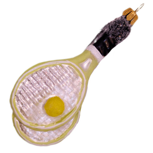 Weihnachtsschmuck Tennisschläger