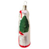 Vintage Weihnachtsschmuck Nikolaus Perlmutt rot